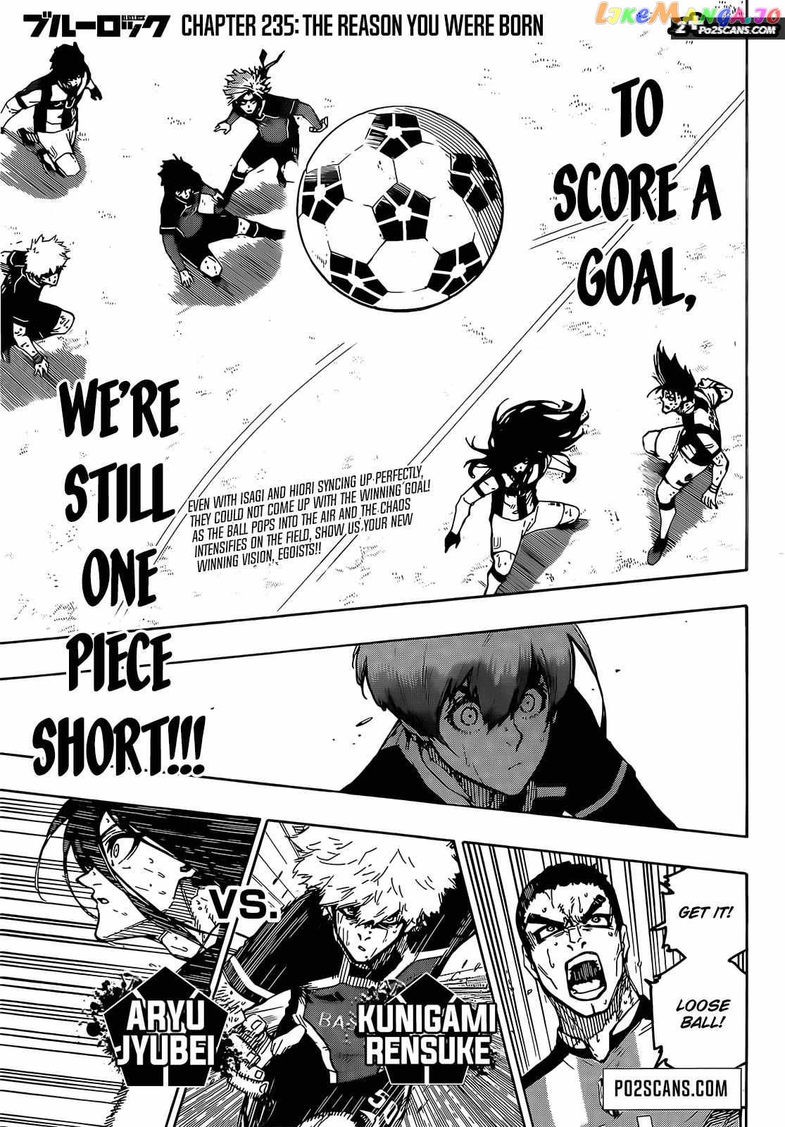 Blue Lock Chapter 235 image 02